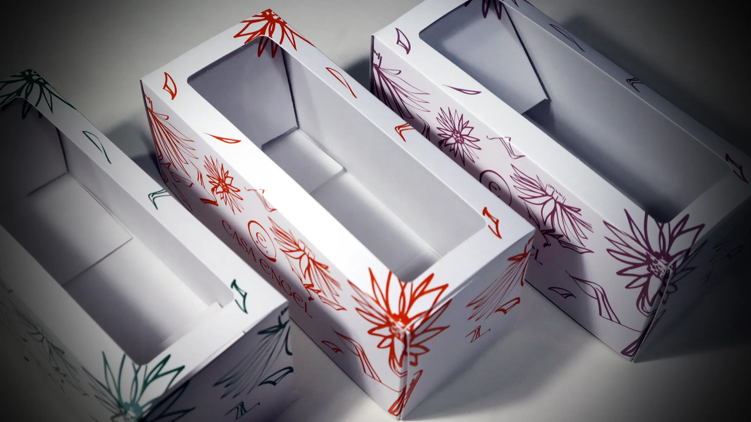 Serigrafía sobre cajas y bolsas packaging pastelería gastronomía eventos - N.Tesla CABA